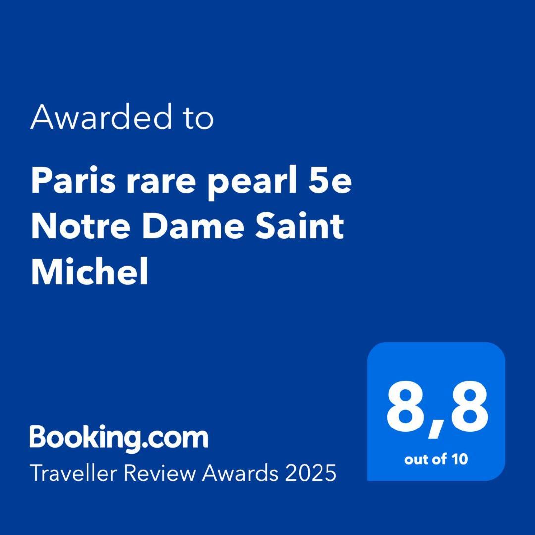 Paris Rare Pearl 5E Notre Dame Saint Michel Apartamento Exterior foto